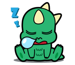 "DOCHILA" The Little Monster sticker #742364