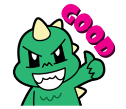 "DOCHILA" The Little Monster sticker #742366
