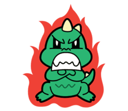 "DOCHILA" The Little Monster sticker #742374
