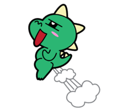 "DOCHILA" The Little Monster sticker #742375