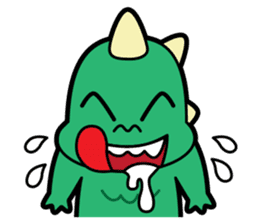 "DOCHILA" The Little Monster sticker #742378