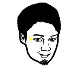 Hello! My name is Murakami. sticker #742400