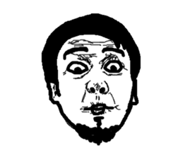 Hello! My name is Murakami. sticker #742405