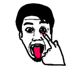 Hello! My name is Murakami. sticker #742407