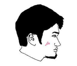 Hello! My name is Murakami. sticker #742414