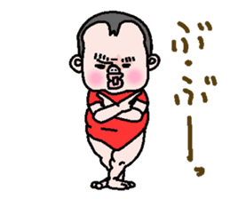 High-handed baby sticker #742769