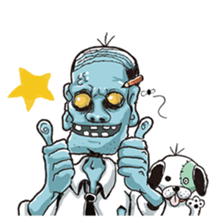 Zombie Stamp sticker #742783