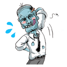 Zombie Stamp sticker #742784