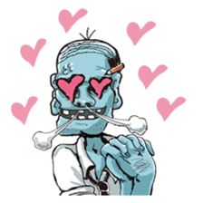 Zombie Stamp sticker #742785