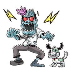 Zombie Stamp sticker #742788