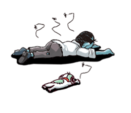 Zombie Stamp sticker #742790