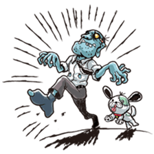 Zombie Stamp sticker #742792