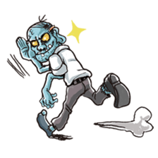 Zombie Stamp sticker #742793