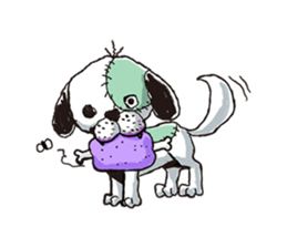 Zombie Stamp sticker #742795