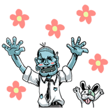 Zombie Stamp sticker #742797