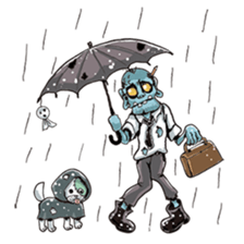 Zombie Stamp sticker #742799