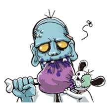 Zombie Stamp sticker #742800