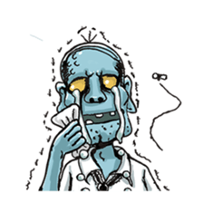 Zombie Stamp sticker #742805