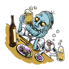 Zombie Stamp sticker #742806