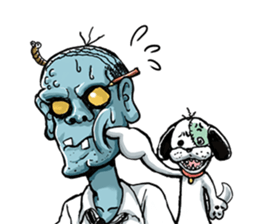 Zombie Stamp sticker #742807