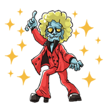 Zombie Stamp sticker #742811