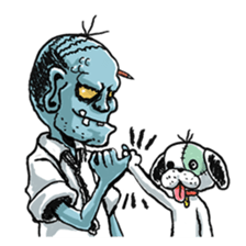 Zombie Stamp sticker #742813