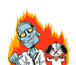 Zombie Stamp sticker #742816