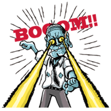 Zombie Stamp sticker #742818