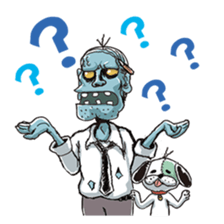 Zombie Stamp sticker #742819