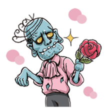 Zombie Stamp sticker #742820