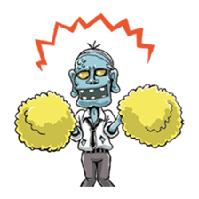 Zombie Stamp sticker #742821