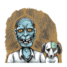 Zombie Stamp sticker #742822