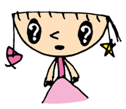 The princess and a cat sticker #743028