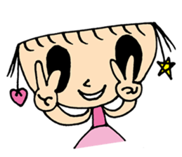 The princess and a cat sticker #743031