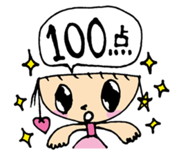 The princess and a cat sticker #743042