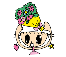 The princess and a cat sticker #743044