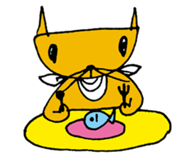 The princess and a cat sticker #743052