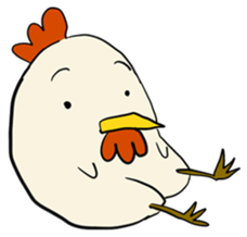 Frivolous chicken sticker #743551