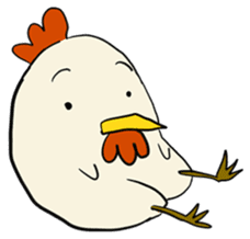 Frivolous chicken sticker #743551