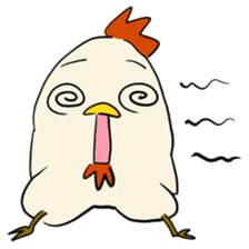 Frivolous chicken sticker #743559