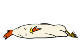 Frivolous chicken sticker #743574
