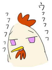 Frivolous chicken sticker #743576