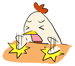 Frivolous chicken sticker #743579