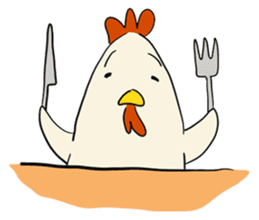 Frivolous chicken sticker #743580