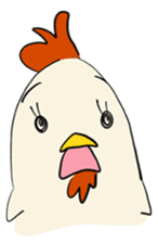 Frivolous chicken sticker #743581