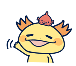 World of Axolotl sticker #743703