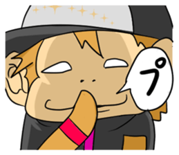 daily life of young monkeys sticker #743860