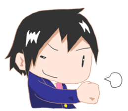 Geek sense of adolescence sticker #744331