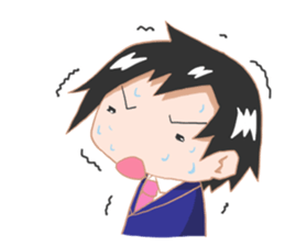 Geek sense of adolescence sticker #744335