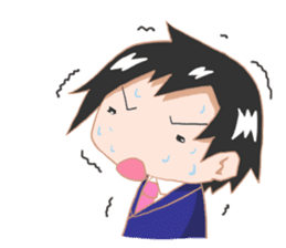 Geek sense of adolescence sticker #744335